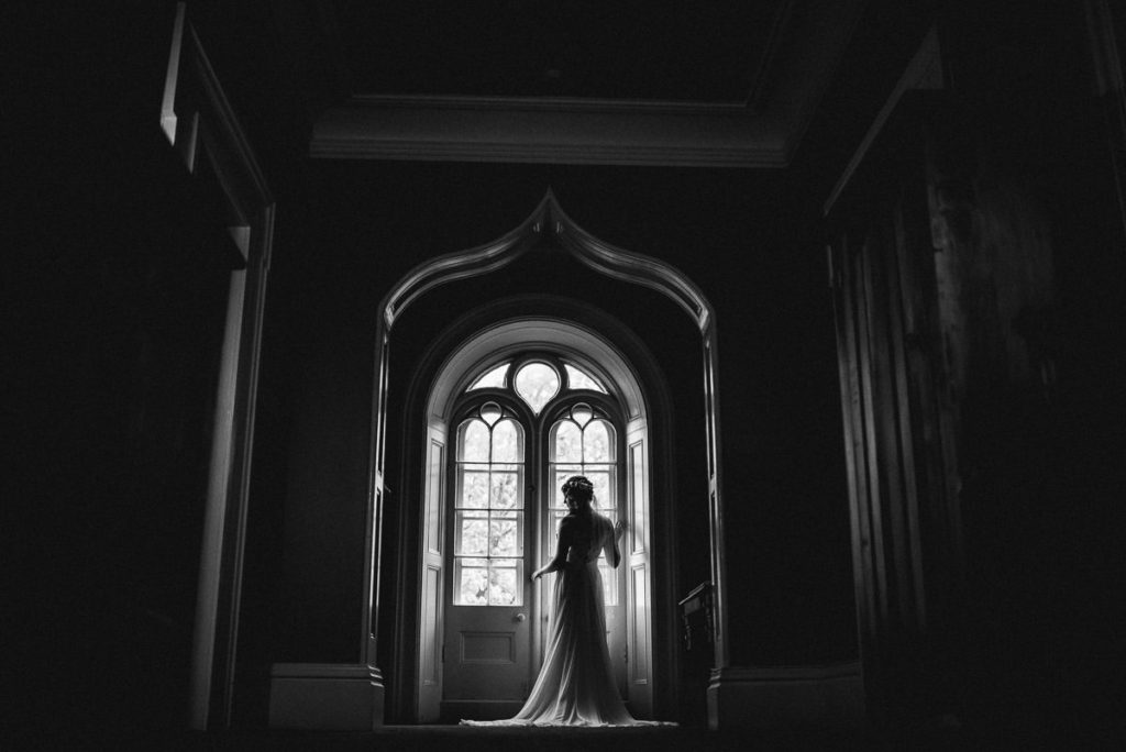 bridal portrait strathmere inn