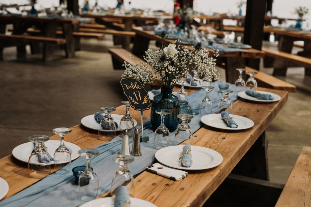 planning a backyard wedding reception